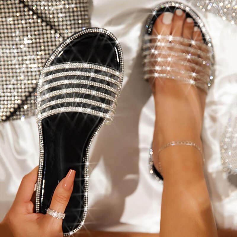 Women Summer Rhinestone Slippers 2021 New Fashion Beach Flip Flops Bright Flat Bottom Outdoor Bling Sandals For Women Shoes d7
Women Summer Rhinestone Slippers 2021 New Fashion Beach Flip Flops Bright Flat Bottom Outdoor Bling Sandals For Women Shoes d7