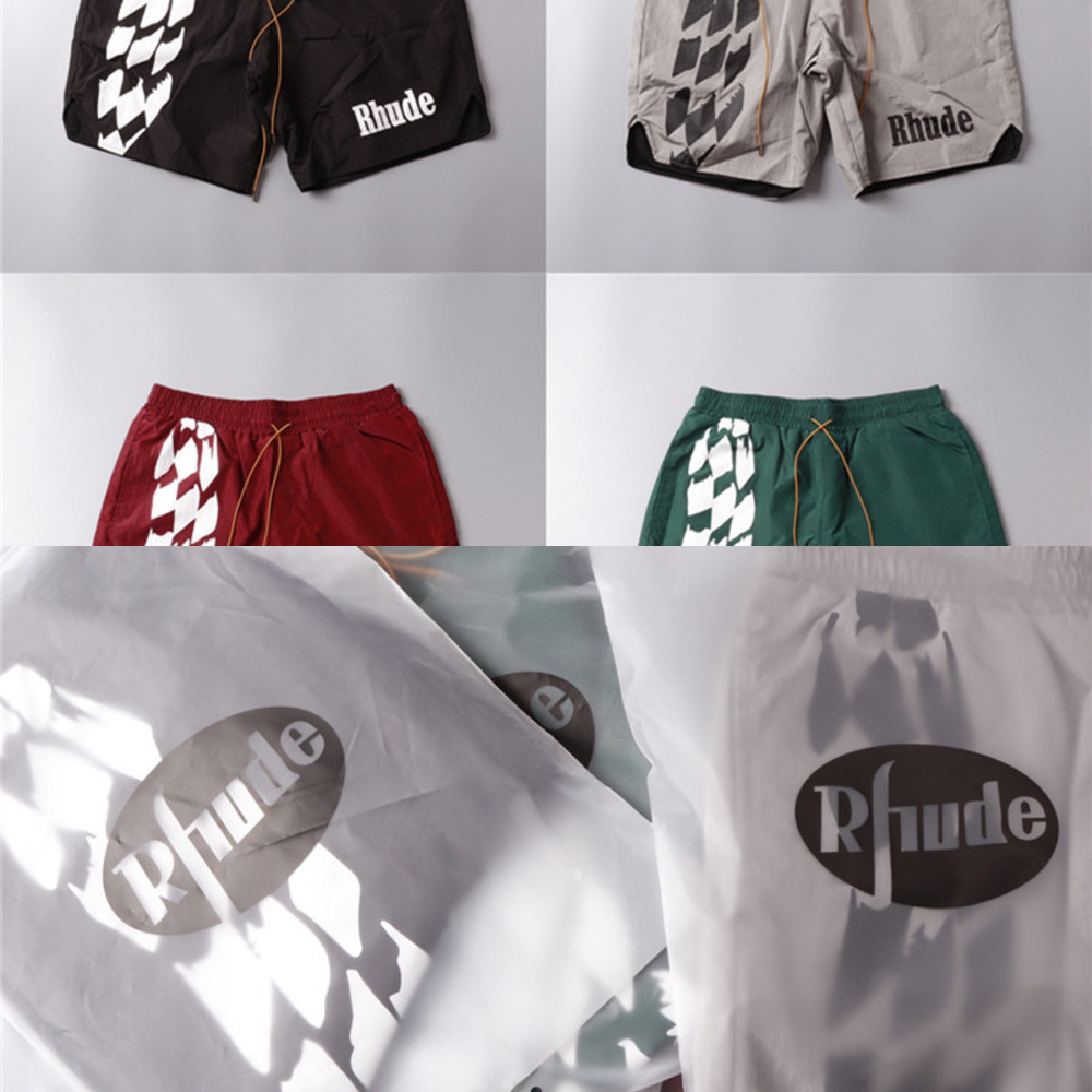 Streetwear RHUDE Racing track Printing Beach Shorts Men Women 1:1 High Quality Summer Mesh Breechcloth Mesh Lining RHUDE Shorts L0221, White;black
Streetwear RHUDE Racing track Printing Beach Shorts Men Women 1:1 High Quality Summer Mesh Breechcloth Mesh Lining RHUDE Shorts L0221, White;black