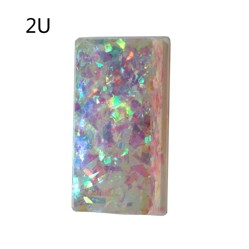 1Pc 2U Handmade Customized OEM R4 Resin Keycap Keyboard RGB Translucent Keycap 667C