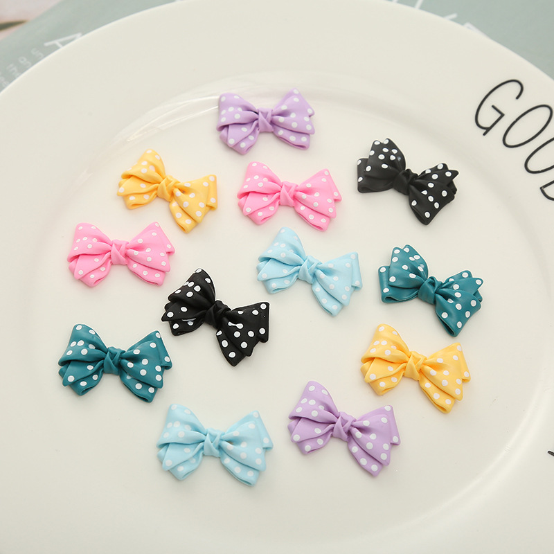 30PCS 28*20mm Randomly Mixed Resin Components Flatback Dotted Bow-knots,Lady Hair Bow Centers,Scrapbook Embellishments Bows,DIY Crafting Charms
30PCS 28*20mm Randomly Mixed Resin Components Flatback Dotted Bow-knots,Lady Hair Bow Centers,Scrapbook Embellishments Bows,DIY Crafting Charms