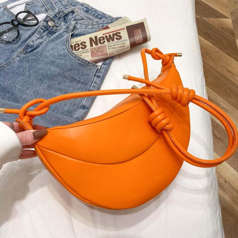 Evening Bags Crescent Bag 2021 Summer Yellow Crossbody For Women Luxury Handbags Designer Leather Shoulder Female, Black 
Evening Bags Crescent Bag 2021 Summer Yellow Crossbody For Women Luxury Handbags Designer Leather Shoulder Female, Black