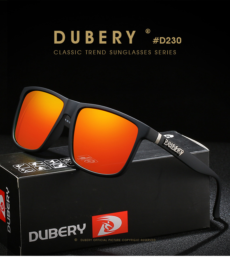 DUBERY New Polarized Real Film Sunglasses For man Fishing Sports Driving Mens Sun Glasses Gothic Style D230
DUBERY New Polarized Real Film Sunglasses For man Fishing Sports Driving Mens Sun Glasses Gothic Style D230