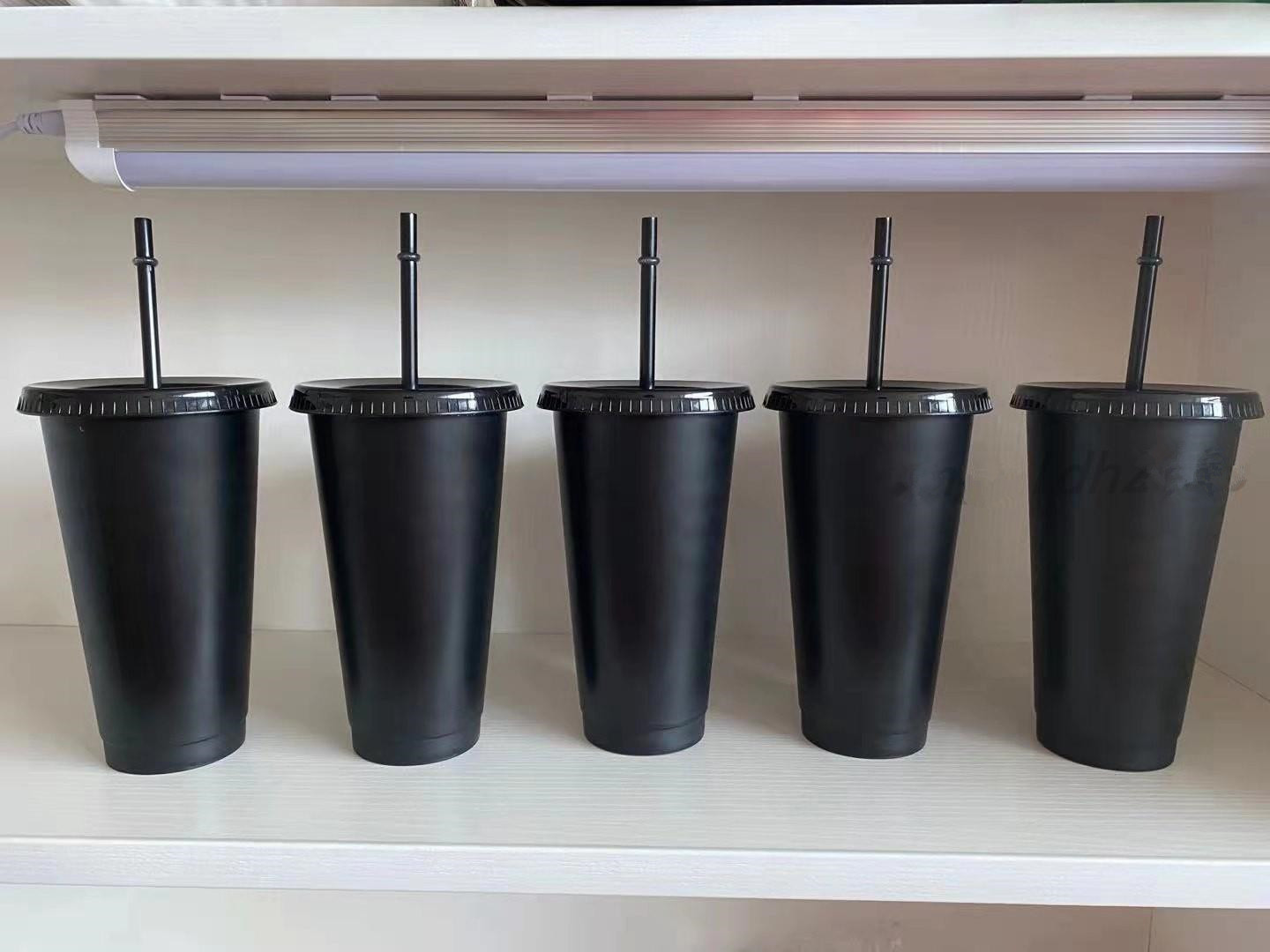 24 oz plastic beverage juice cup and straw magic coffee cup custom Starbucks plastic cup, you can customize the logo, Black
24 oz plastic beverage juice cup and straw magic coffee cup custom Starbucks plastic cup, you can customize the logo, Black