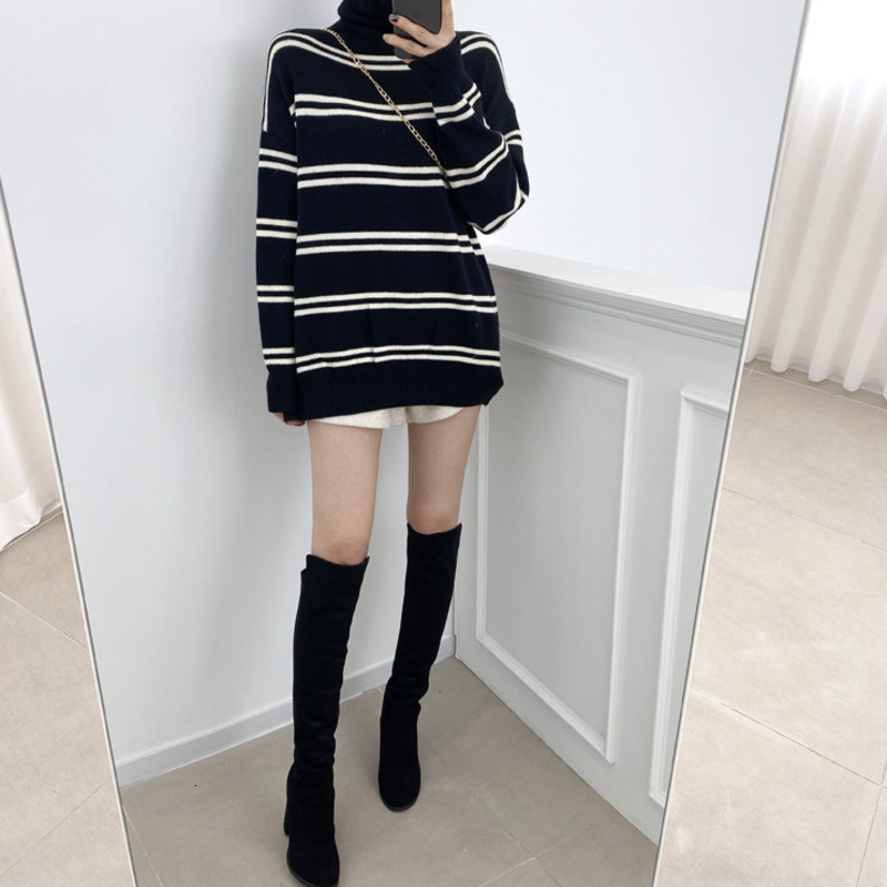 women's sweaters turtleneck sweater lazy style simple loose pullover knit bottoming shirt autumn and winter korean version qm* 3z6, White;black
women's sweaters turtleneck sweater lazy style simple loose pullover knit bottoming shirt autumn and winter korean version qm* 3z6, White;black