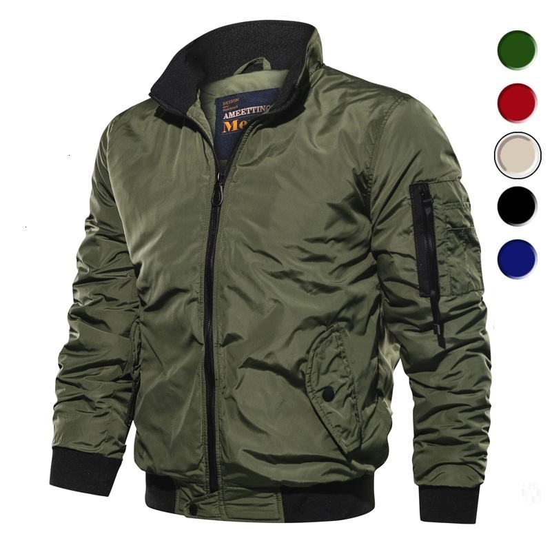 2021 New Waterproof Spring Military Jacket Men's Top Jackets Coats Men Outerwear Casual Brand Zipper Thin Coat Stand-collar Qwa6 O9B7, Mg9023 black
2021 New Waterproof Spring Military Jacket Men's Top Jackets Coats Men Outerwear Casual Brand Zipper Thin Coat Stand-collar Qwa6 O9B7, Mg9023 black