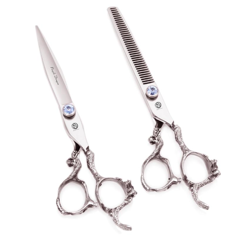 Hair Scissors Professional 5.5" 6" 7" JP 440C Stainless Haircut Salon Styling Tool 9100# Barber Hairdressing