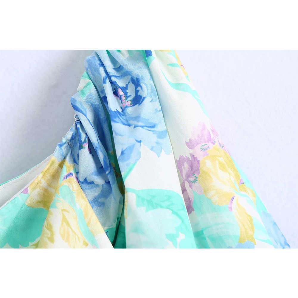 Summer Dress Women Puff Sleeves elegant Casual Fashion Chic Lady Woman Dresses y2k Dresses 210709