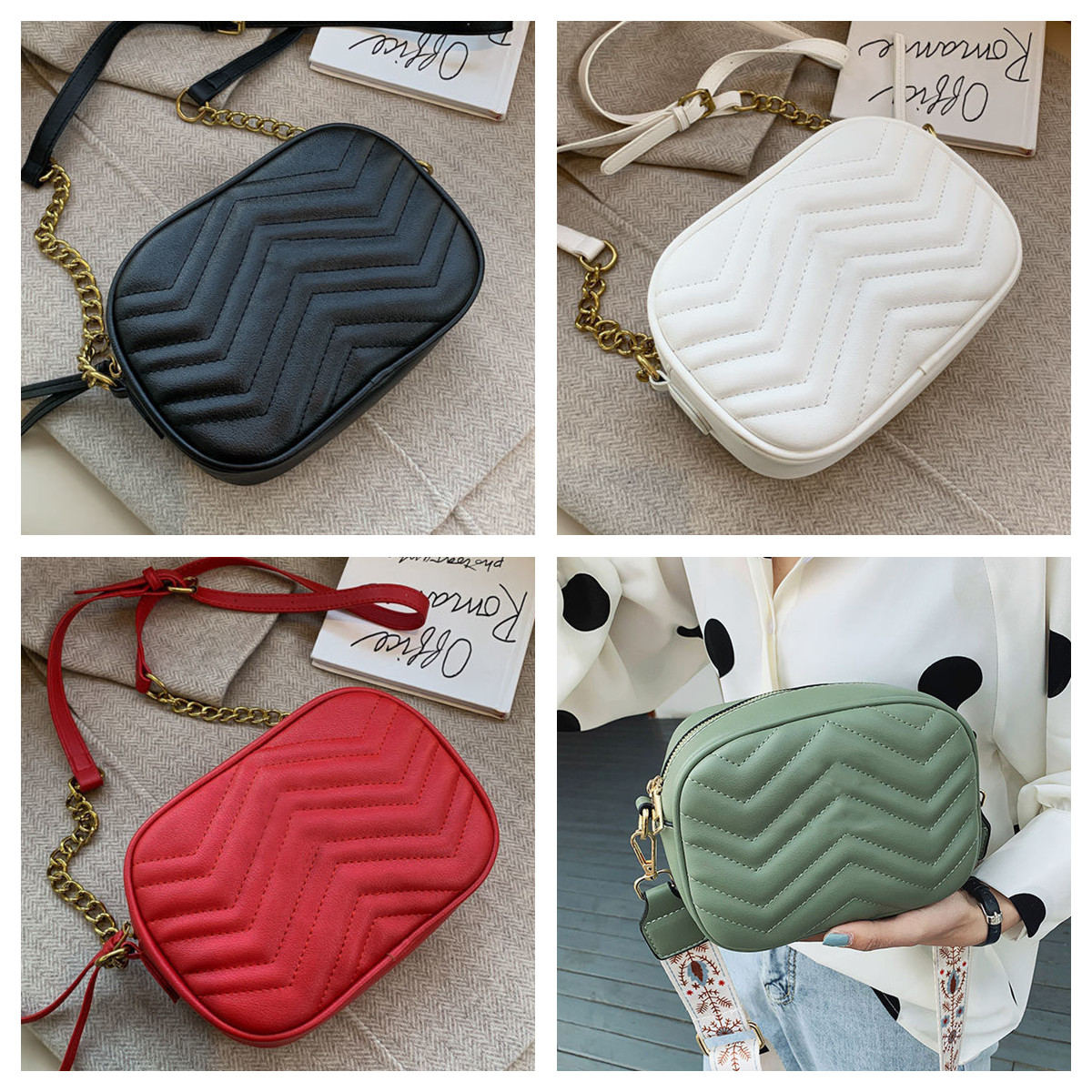Fashion Designer Handbag Luxury Womens Shoulder Bags chain crossbody High-quality leather Casual Cover Flap Wallets purse Bag
Fashion Designer Handbag Luxury Womens Shoulder Bags chain crossbody High-quality leather Casual Cover Flap Wallets purse Bag