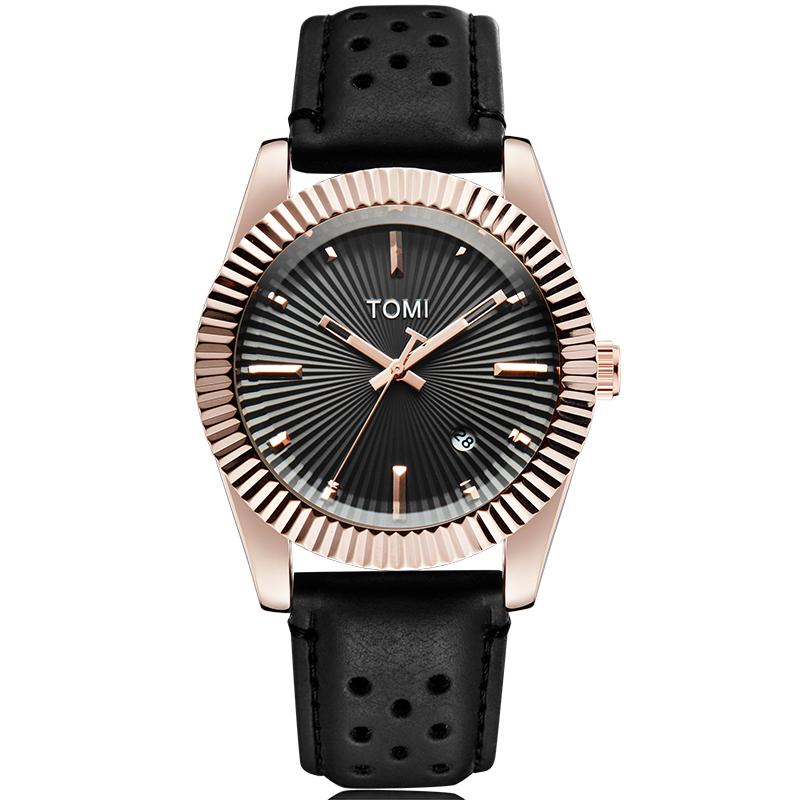 Wristwatches Brand Men Watch Quartz Hours Clock Auto Date Brown Leather Band Rose Gold Case Casual Vintage Man Watches Male Wristwatch, Saat-d
Wristwatches Brand Men Watch Quartz Hours Clock Auto Date Brown Leather Band Rose Gold Case Casual Vintage Man Watches Male Wristwatch, Saat-d
