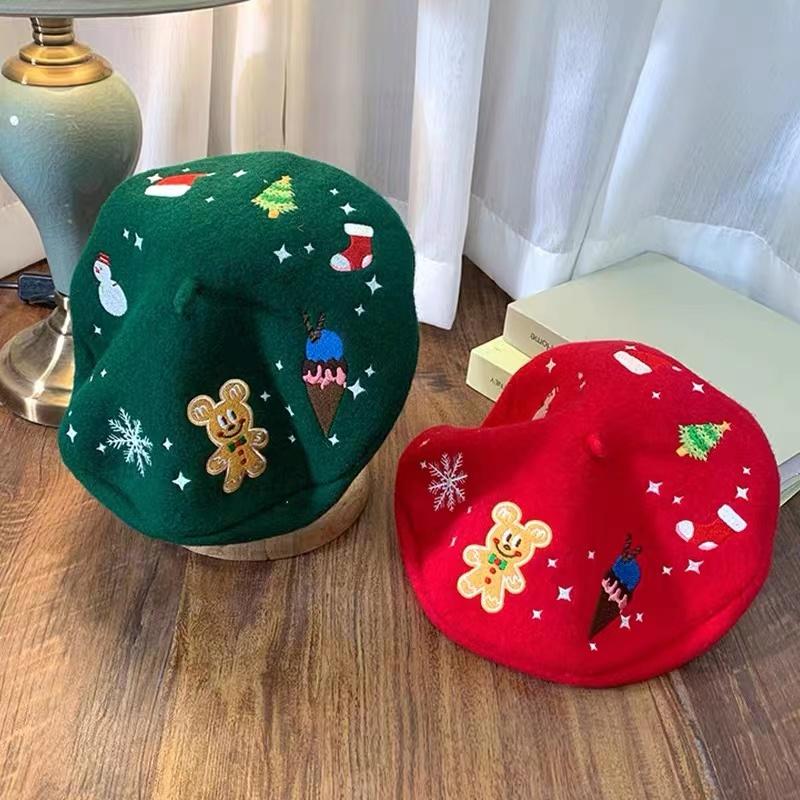 Berets 2022 Year Wool Beret Christmas Hat Beanie Warm For Women Decor Cute Girl Party Gift Bonnet Enfant, Green
Berets 2022 Year Wool Beret Christmas Hat Beanie Warm For Women Decor Cute Girl Party Gift Bonnet Enfant, Green