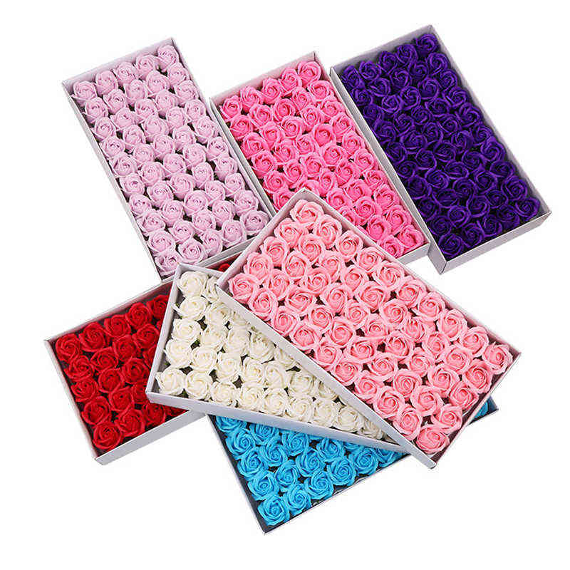 Gifts for women 50Pcs 3 Layers Artificial Rose Soap Flowers Head Eternal Flowers Bouquet Wedding Valentine Mother's Day DIY Bouquet Materials Y211229
Gifts for women 50Pcs 3 Layers Artificial Rose Soap Flowers Head Eternal Flowers Bouquet Wedding Valentine Mother's Day DIY Bouquet Materials Y211229