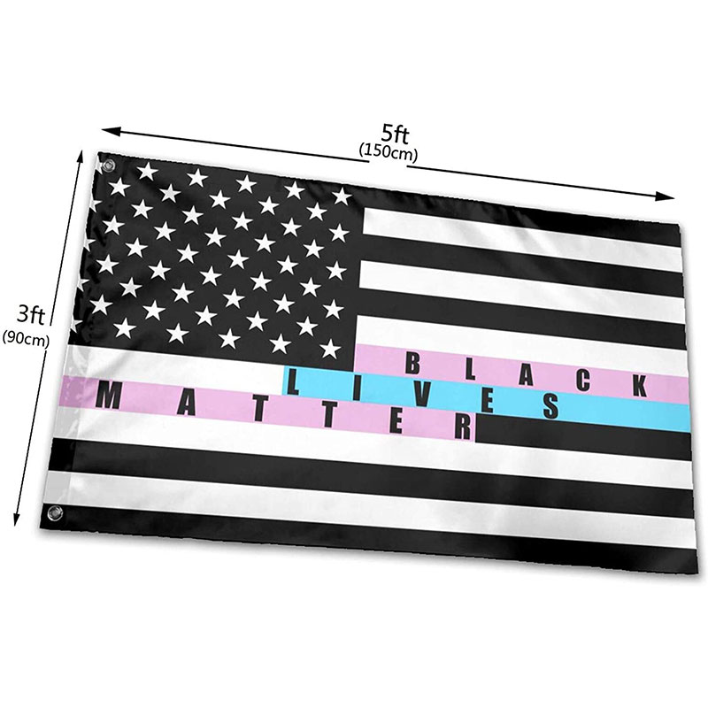 Black Lives Matter Flag 3X5 Feet Black Trans Lives Matter BLM American Fade Resistant for Outdoor Garden House Home
Black Lives Matter Flag 3X5 Feet Black Trans Lives Matter BLM American Fade Resistant for Outdoor Garden House Home