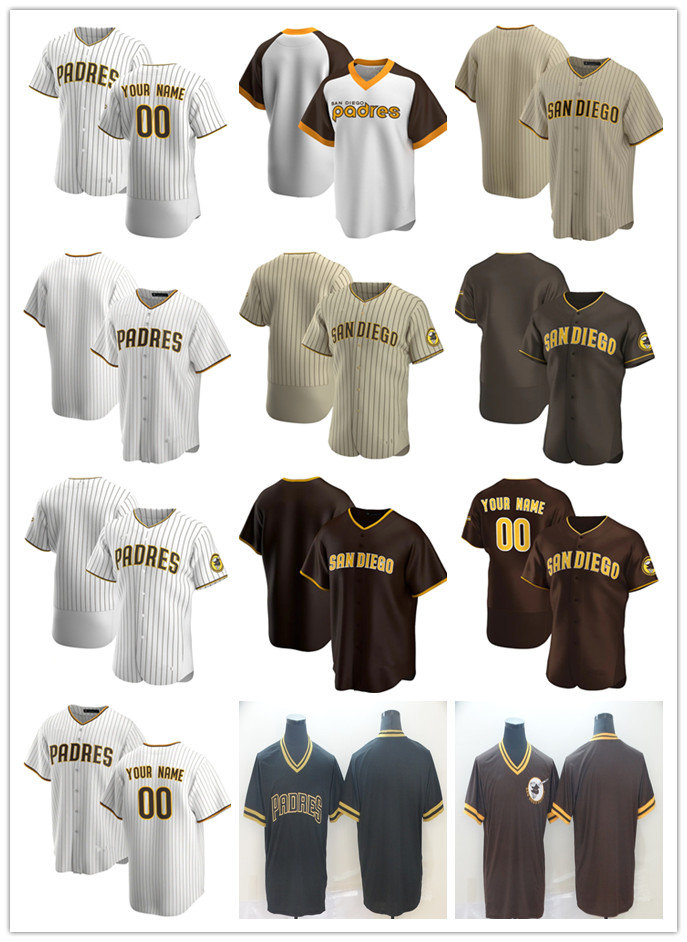 Custom Jersey Mens women Youth San Diego Padres your any name number Authentic Baseball Jerseys white brown stitching, Blue;black
Custom Jersey Mens women Youth San Diego Padres your any name number Authentic Baseball Jerseys white brown stitching, Blue;black