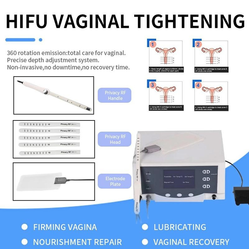 Thermiva RF Vaginal Tightening Machine Radio Frequency Skin Rejuvenation Private Care Lifting Treatment Salon Equipment
Thermiva RF Vaginal Tightening Machine Radio Frequency Skin Rejuvenation Private Care Lifting Treatment Salon Equipment