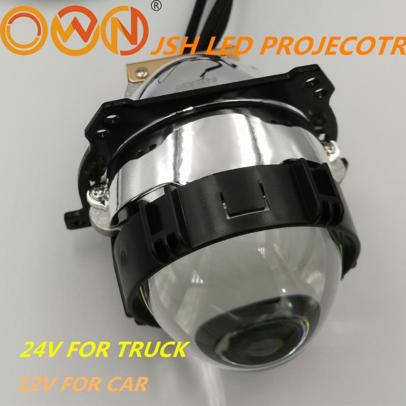 Car Headlights DLAND JSH 2.5" 24V BI LED PROJECTOR LENS KIT HELLA3 MOUNTING 36W FOR TRUCK AND 12V CAR, BILED WITH FOCUS LOW BEAM HIGHT
Car Headlights DLAND JSH 2.5" 24V BI LED PROJECTOR LENS KIT HELLA3 MOUNTING 36W FOR TRUCK AND 12V CAR, BILED WITH FOCUS LOW BEAM HIGHT