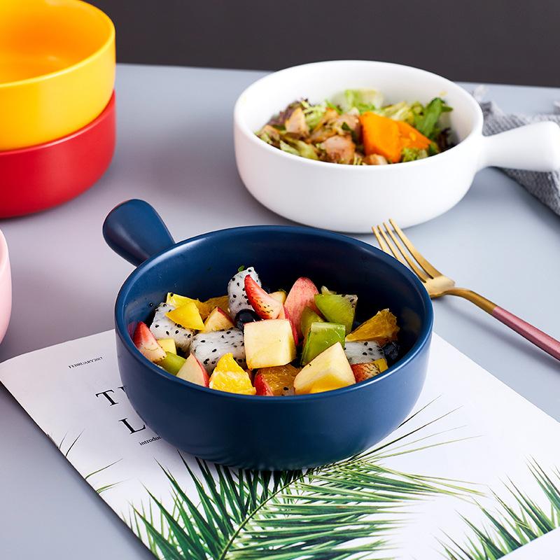 Dishes & Plates Creative Ceramic Tableware Single Handle Baking Plate Rice Bowl Household Dish Breakfast Net Red Steak
Dishes & Plates Creative Ceramic Tableware Single Handle Baking Plate Rice Bowl Household Dish Breakfast Net Red Steak
