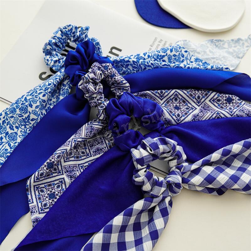 Women Scrunchie Ribbon Elastic Hairbands Bow Scarf Blue Head Band for Girls Ladies Hair Ropes Ties Hair Accessories, Mixed color
Women Scrunchie Ribbon Elastic Hairbands Bow Scarf Blue Head Band for Girls Ladies Hair Ropes Ties Hair Accessories, Mixed color