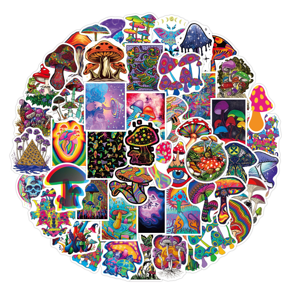50 PCS Mixed Graffiti skateboard Stickers Colorful mushroom For Car Laptop Fridge Helmet Pad Bicycle Bike Motorcycle PS4 book Guitar Pvc Decal, Multi colors
50 PCS Mixed Graffiti skateboard Stickers Colorful mushroom For Car Laptop Fridge Helmet Pad Bicycle Bike Motorcycle PS4 book Guitar Pvc Decal, Multi colors