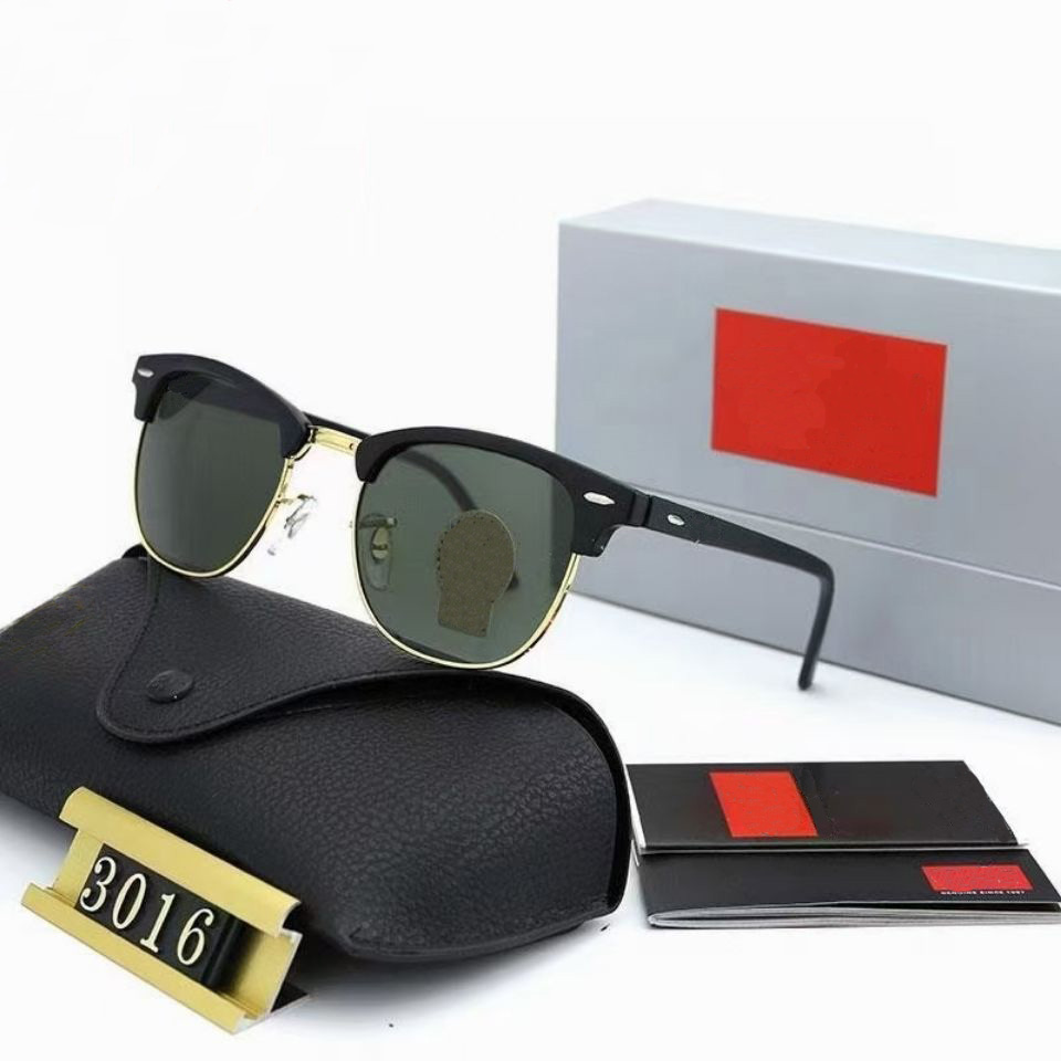 Ray men's and women's sunglasses classic half frame paid oval lens outdoor anti glare 16 styles with original box, White;black
Ray men's and women's sunglasses classic half frame paid oval lens outdoor anti glare 16 styles with original box, White;black
