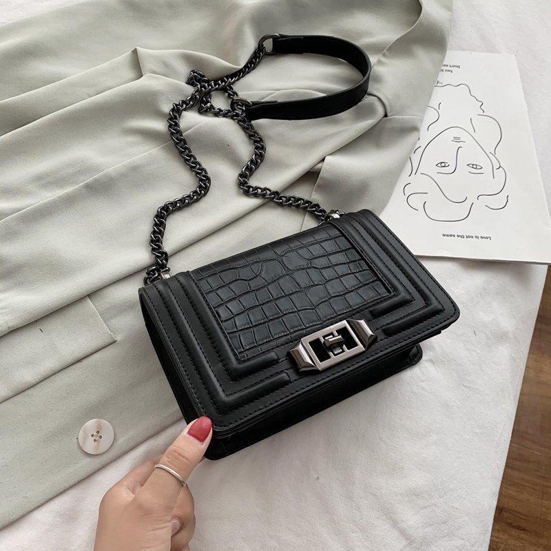 Women 2021 New Fashion Trending Shoulder Crossbody Bags High Quality Crocodile Female Tote Bag Pu Leather Elegant Chain Handbags, Black
Women 2021 New Fashion Trending Shoulder Crossbody Bags High Quality Crocodile Female Tote Bag Pu Leather Elegant Chain Handbags, Black