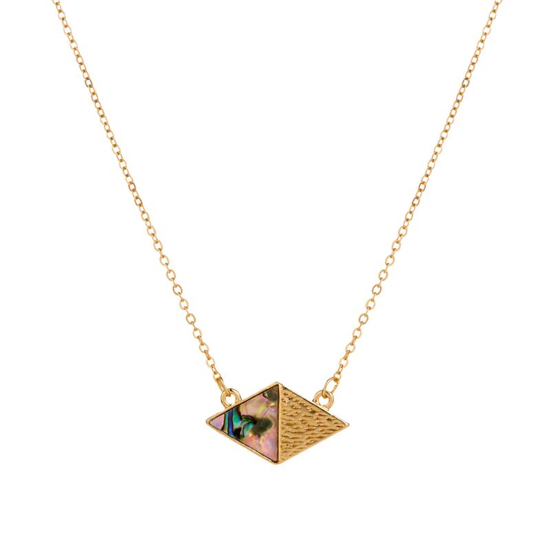 Chains Abalone Necklace Fashion Natural Color Shell Trend Asymmetric Metal Diamond Necklaces & Pendants
Chains Abalone Necklace Fashion Natural Color Shell Trend Asymmetric Metal Diamond Necklaces & Pendants