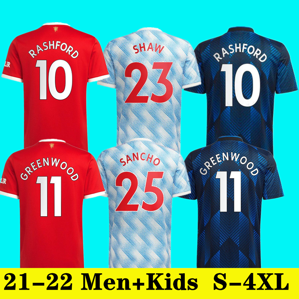 21 22 RONALDO SANCHO SHAW Manchester soccer jerseys UNITED Fans Player version Man BRUNO FERNANDES VARANE MARTIAL UTD RASHFORD football shirt 2022 men + kids 4XL
21 22 RONALDO SANCHO SHAW Manchester soccer jerseys UNITED Fans Player version Man BRUNO FERNANDES VARANE MARTIAL UTD RASHFORD football shirt 2022 men + kids 4XL
