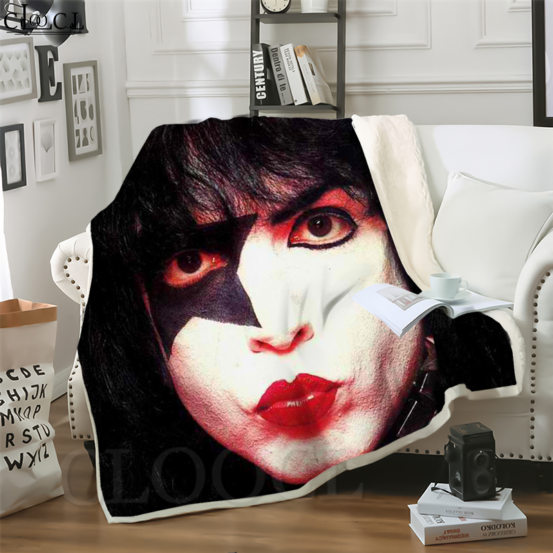 CLOOCL Glam Metal Kiss Band 3D Print Harajuku Air Conditioning Blanket Teens Bedding Throw Blankets Plush Quilt
CLOOCL Glam Metal Kiss Band 3D Print Harajuku Air Conditioning Blanket Teens Bedding Throw Blankets Plush Quilt