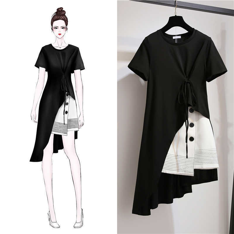 Spring and Summer Elegant Women Dress Office Lady High Street A-Line Short Sleeve Button Solid Knee-Length 210615, Black
Spring and Summer Elegant Women Dress Office Lady High Street A-Line Short Sleeve Button Solid Knee-Length 210615, Black