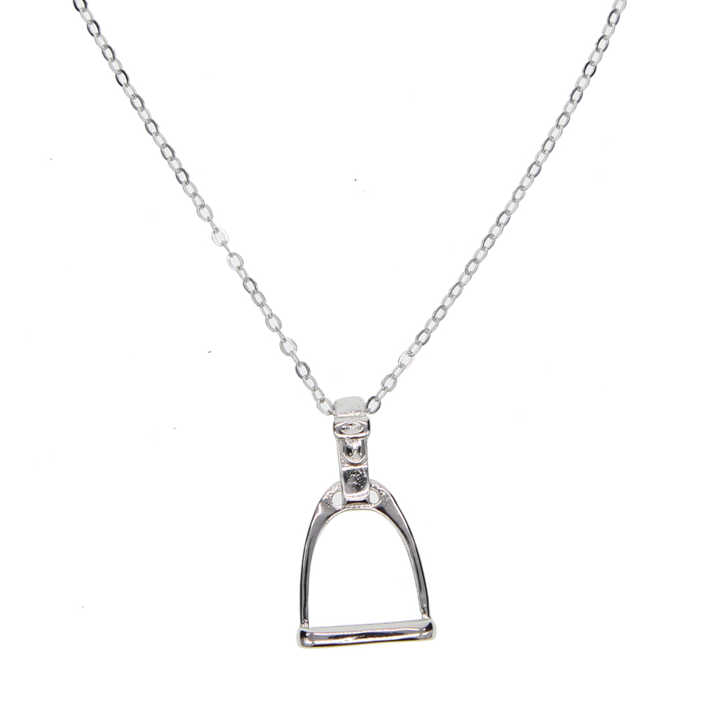 high polish fine 925 sterling silver horse jewelry unique silver Stirrup equestrian necklace Q0127
high polish fine 925 sterling silver horse jewelry unique silver Stirrup equestrian necklace Q0127