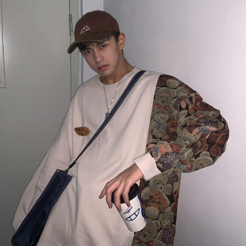 New 2021 Colour of Male Couture Sweater Trend Hoodies Cotton Solid Color Coats Loose Sweatpants Size -xl Vlfx, Blue.
New 2021 Colour of Male Couture Sweater Trend Hoodies Cotton Solid Color Coats Loose Sweatpants Size -xl Vlfx, Blue.