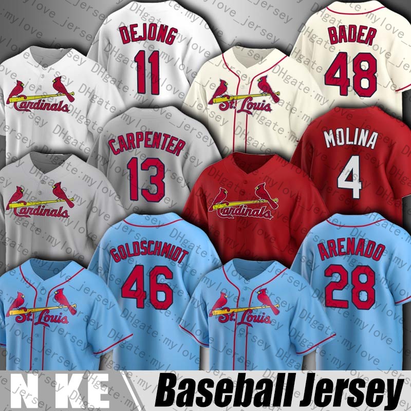 28 Nolan Arenado 46 Paul Goldschmidt Jersey St Cardinal Louis Baseball Harrison Bader Yadier Molina Jerseys Jack Flaherty Paul DeJong Hicks Shirts, Man size m-xxxl (hq)
28 Nolan Arenado 46 Paul Goldschmidt Jersey St Cardinal Louis Baseball Harrison Bader Yadier Molina Jerseys Jack Flaherty Paul DeJong Hicks Shirts, Man size m-xxxl (hq)