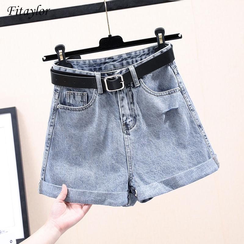 Fitaylor 2021 New Summer High Waist Women Blue Denim Shorts Vintage Casual Female Solid Color Streetwear Wide Leg Jeans Shorts, Black
Fitaylor 2021 New Summer High Waist Women Blue Denim Shorts Vintage Casual Female Solid Color Streetwear Wide Leg Jeans Shorts, Black