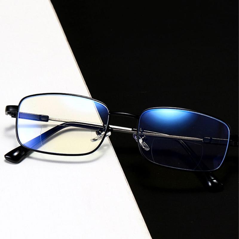 Sunglasses Unisex Metal Bifocal Spectacle Reading Glasses Anti Blue Light Presbyopia Eyeglasses Hyperopia Diopter Eyewear Vision Care
Sunglasses Unisex Metal Bifocal Spectacle Reading Glasses Anti Blue Light Presbyopia Eyeglasses Hyperopia Diopter Eyewear Vision Care