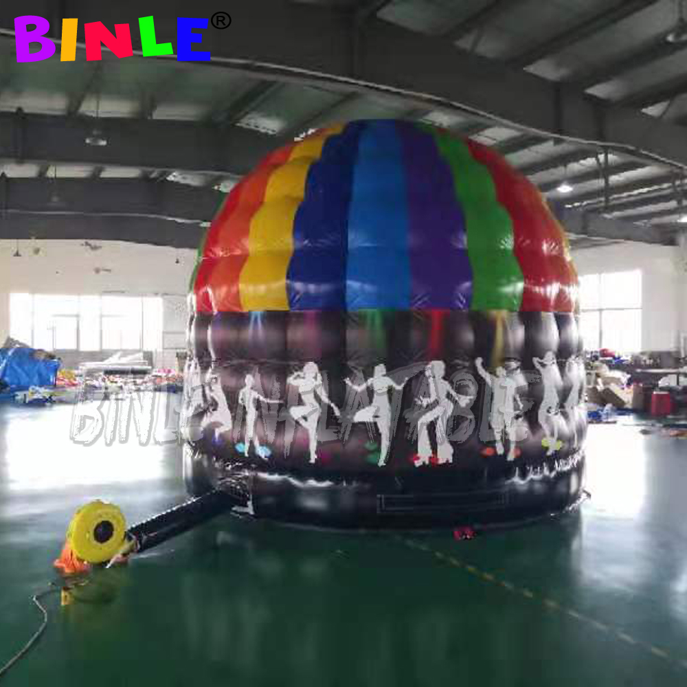New Inflatable Disco Bouncer Music Discos House Castle dance dome tent for sale