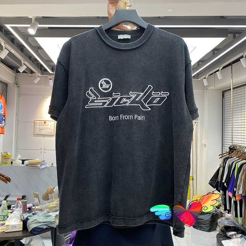 Embroidery Sicko T shirt Men Women High Quality Wash VintageTops Heavy fabric Sicko Tee Short Sleeve Oversize, White;black
Embroidery Sicko T shirt Men Women High Quality Wash VintageTops Heavy fabric Sicko Tee Short Sleeve Oversize, White;black