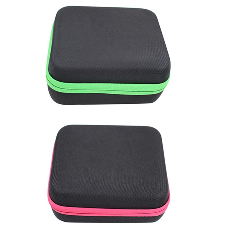 2 Pcs 30 Bottle Essential Oil Box Protection 5ML 10ML 15ML Essential Oil Bag Green & Pink
2 Pcs 30 Bottle Essential Oil Box Protection 5ML 10ML 15ML Essential Oil Bag Green & Pink