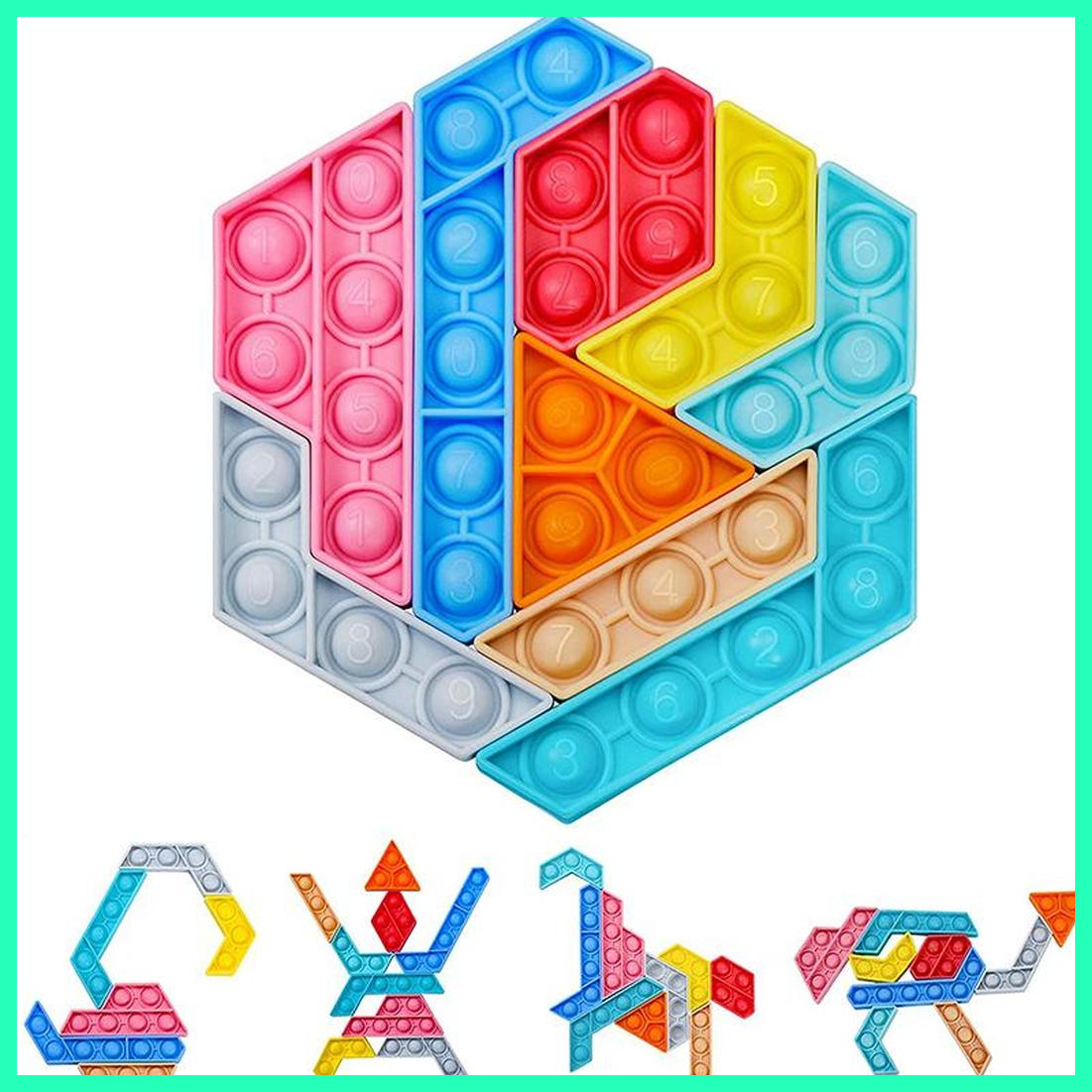 New Push Pop Bubble Fidget Sensory Toys Sensory Puzzle Stress Relief Suitable for Autism for Kid Gift Toy Christmas Gift 591
New Push Pop Bubble Fidget Sensory Toys Sensory Puzzle Stress Relief Suitable for Autism for Kid Gift Toy Christmas Gift 591