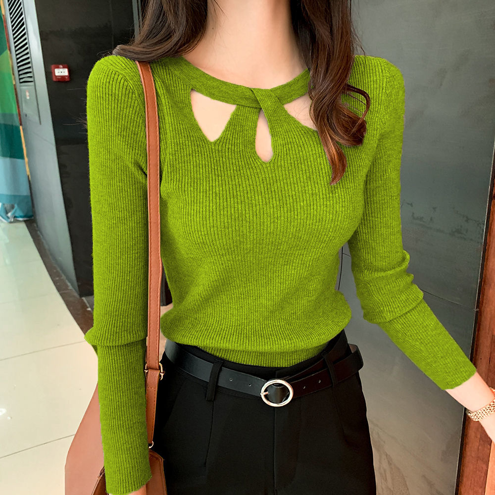 Spring Autumn Womens Sweaters Sexy Hollow Out Design Soft Fabric Slim Oversized Stretch Base Top Pullovers Full Color Female, White
Spring Autumn Womens Sweaters Sexy Hollow Out Design Soft Fabric Slim Oversized Stretch Base Top Pullovers Full Color Female, White