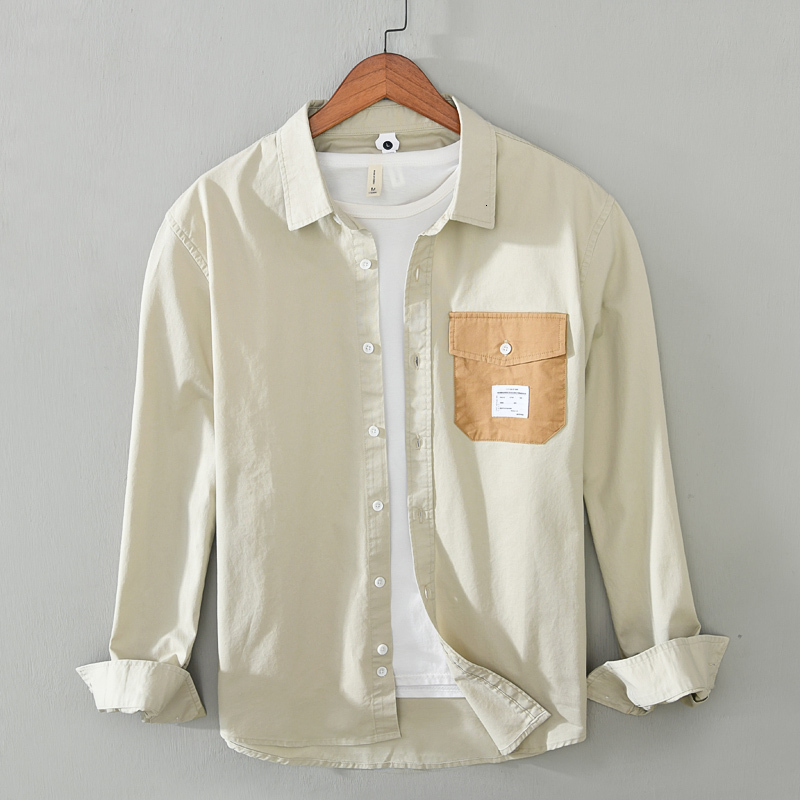 2021 100% Long-sleeve Cotton Shirt of the Casual Male Brand Khaki Exclusive for Men Fashion Comfortable Men's Shirts Bwgq, White
2021 100% Long-sleeve Cotton Shirt of the Casual Male Brand Khaki Exclusive for Men Fashion Comfortable Men's Shirts Bwgq, White