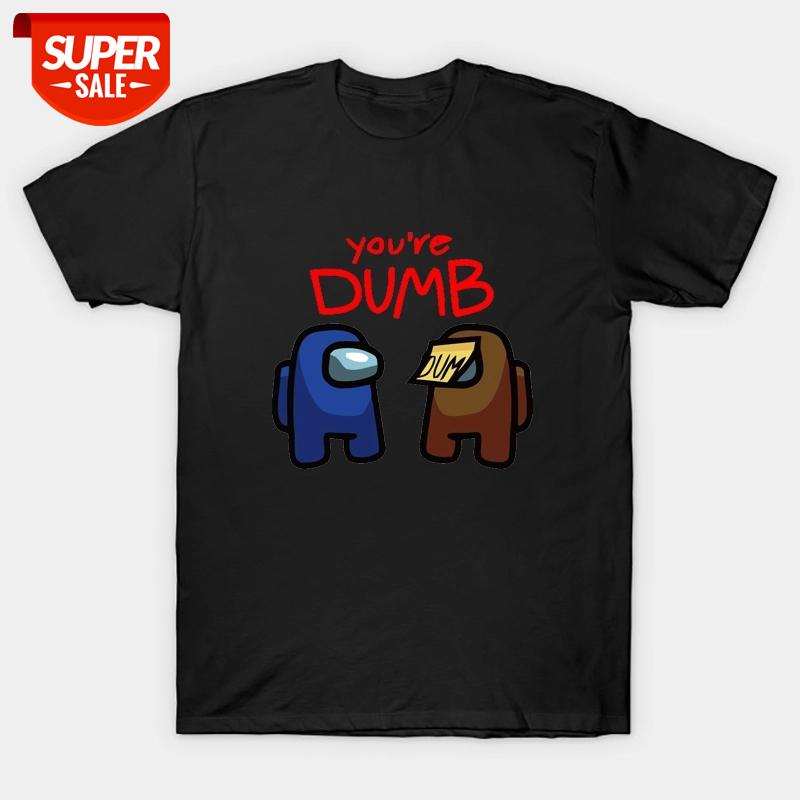 Funny Games Among Us You're Dumb Killer Impostor Graphic Men Women T Shirt High Quality 100% Cotton Casual Tops Christmas Gifts #gu3v, White;black
Funny Games Among Us You're Dumb Killer Impostor Graphic Men Women T Shirt High Quality 100% Cotton Casual Tops Christmas Gifts #gu3v, White;black