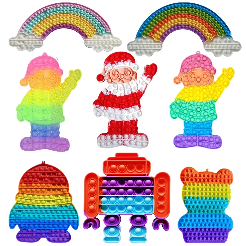 Super Big Size Fidget Toy Christmas Party Favor Gifts Push Bubble Simple Dimple Toy Kids Sensory Educational Stress Reliever
Super Big Size Fidget Toy Christmas Party Favor Gifts Push Bubble Simple Dimple Toy Kids Sensory Educational Stress Reliever