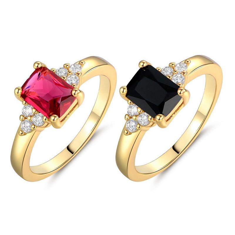 Fashion Luxury Women's Black Square Inlaid Zircon Engagement Wedding Jewelry Wedding Party Available
Fashion Luxury Women's Black Square Inlaid Zircon Engagement Wedding Jewelry Wedding Party Available