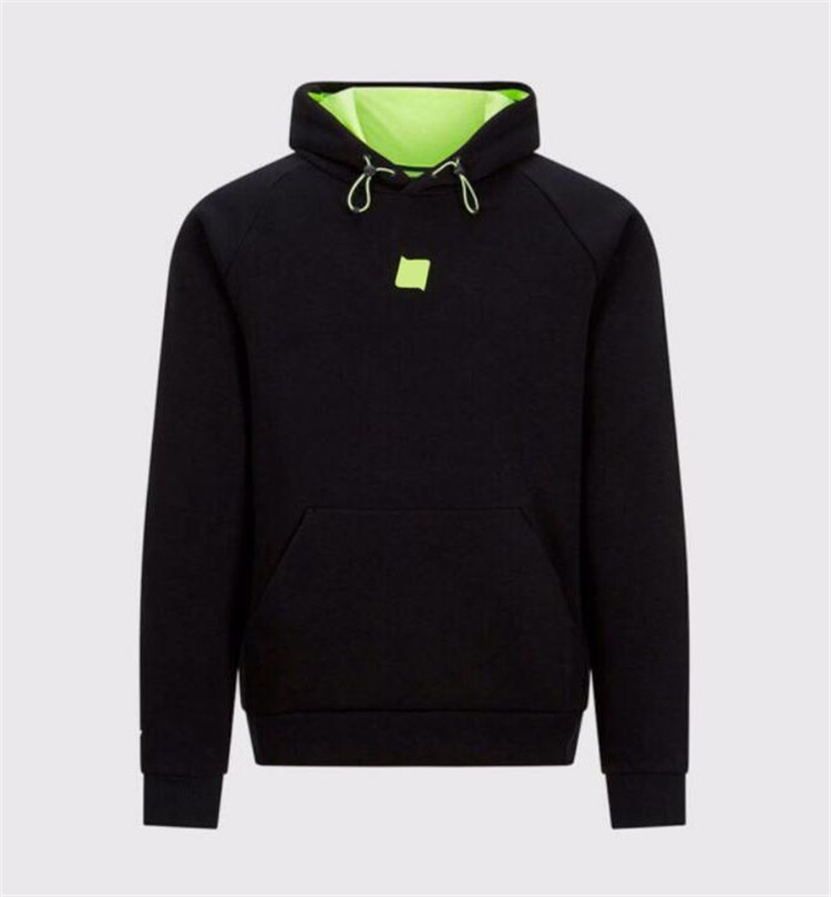 2025 F1 Formula One Customized Racing Fall/Winter Hooded Team Suit Workwear Large Size Leisure Car Standard Plus Fleece Sweater free shippi