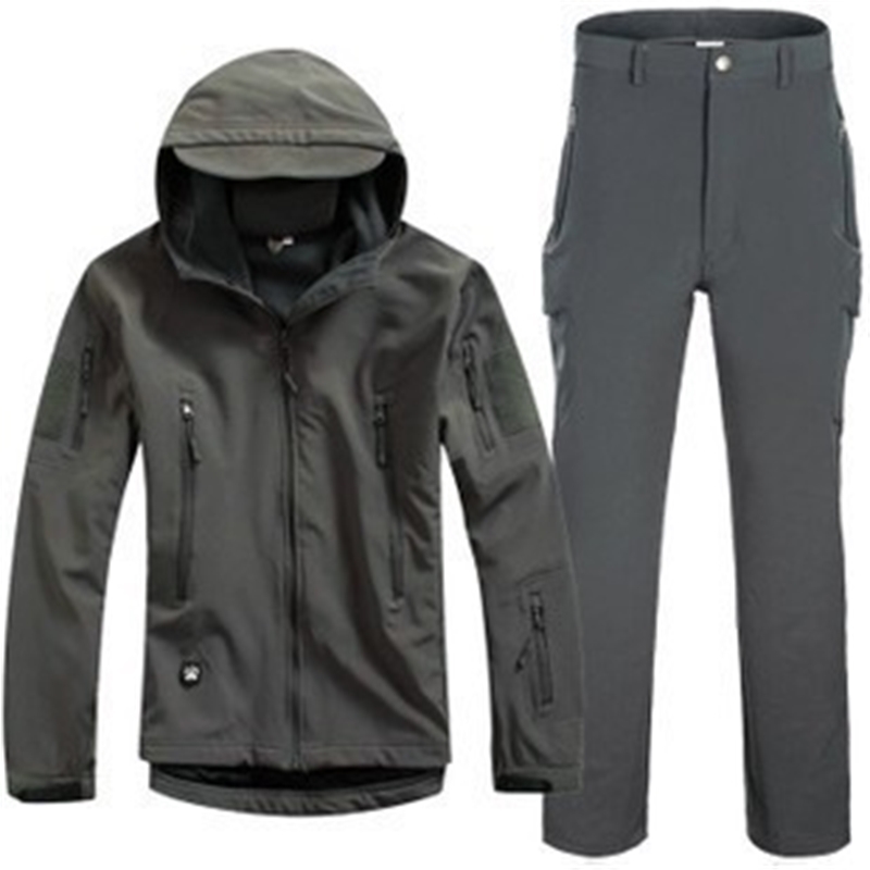 High quality TAD V 40 Men Outdoor Hunting Camping Waterproof Windproof Polyester Coats Jacket Jacket T200117