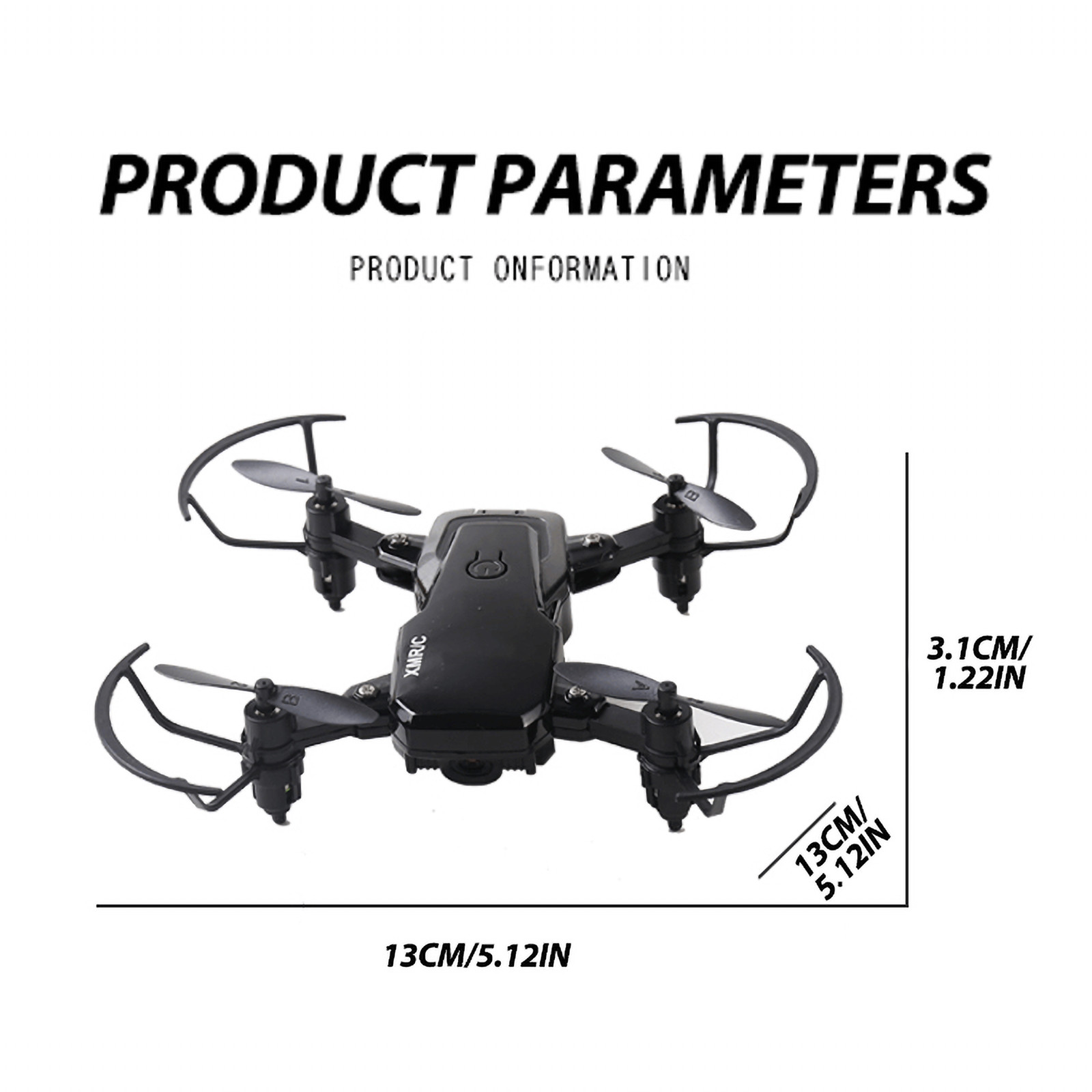 UAV four-axis mini RC Drone Remote Control Drone Helicopter Quadcopter Drone With fixed height-480P-wifi, Black 
UAV four-axis mini RC Drone Remote Control Drone Helicopter Quadcopter Drone With fixed height-480P-wifi, Black