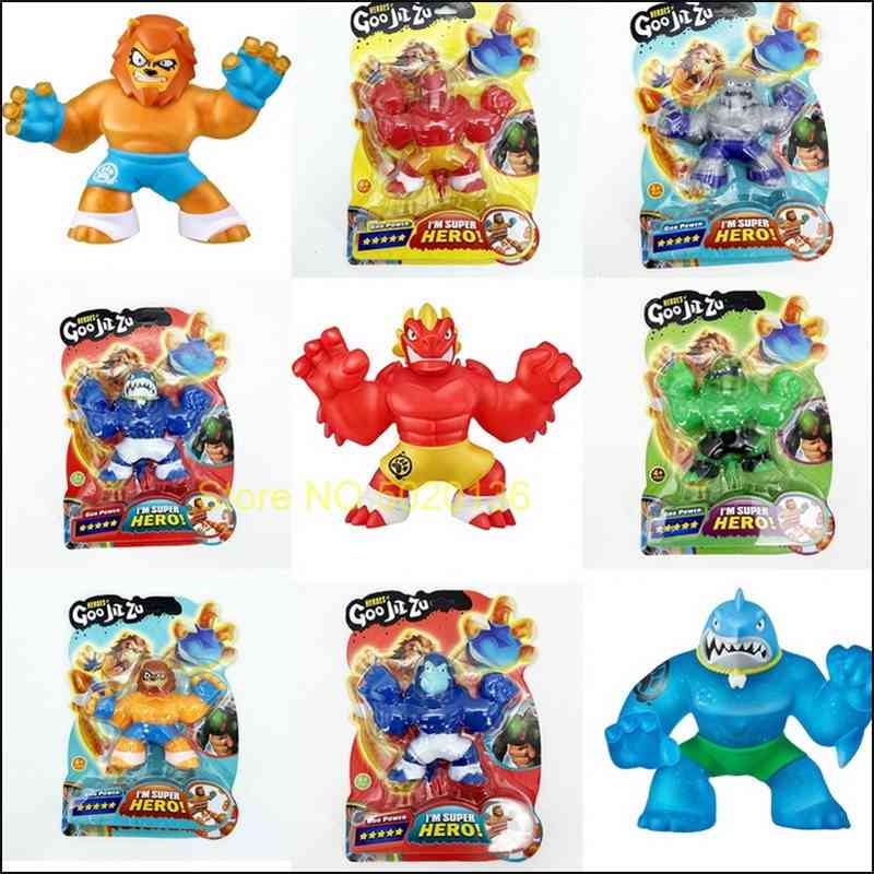 Hot! Goo Jit Games Super Heroes Stress Toys Squeeze Squishy Rising Anti Soft Dolls Figurines Collectible For Kids Gift Zu, Green
Hot! Goo Jit Games Super Heroes Stress Toys Squeeze Squishy Rising Anti Soft Dolls Figurines Collectible For Kids Gift Zu, Green