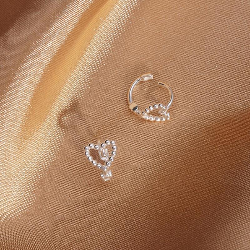 Hoop & Huggie Bead Heart Earrings For Women Pure Fresh Korean Fashion Lovely Sweet Jewelry Minimalist M4
Hoop & Huggie Bead Heart Earrings For Women Pure Fresh Korean Fashion Lovely Sweet Jewelry Minimalist M4