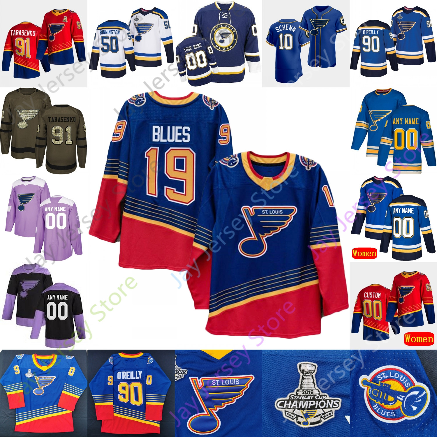 2021 St. Louis Blues Ice Hockey Jersey Binnington Torey Krug Ryan O'Reilly Colton Parayko Schenn Jaden Schwartz Tarasenko Gretzky Hull, Black;red
2021 St. Louis Blues Ice Hockey Jersey Binnington Torey Krug Ryan O'Reilly Colton Parayko Schenn Jaden Schwartz Tarasenko Gretzky Hull, Black;red
