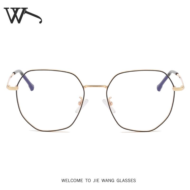 Fashion Sunglasses Frames Retro Literary Metal Polygon Frame Plain Glass Clear Transparent Optical Glasses Eyewear Eyeglasses Female Male
Fashion Sunglasses Frames Retro Literary Metal Polygon Frame Plain Glass Clear Transparent Optical Glasses Eyewear Eyeglasses Female Male