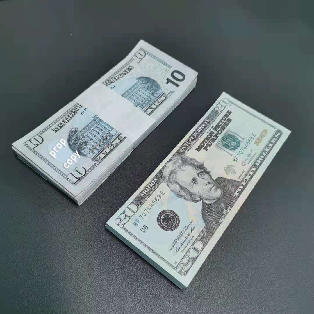 Movie prop money fake banknote 10 dollars toy currency Party children gift 50 100dollar ticket Bills for Kids
Movie prop money fake banknote 10 dollars toy currency Party children gift 50 100dollar ticket Bills for Kids